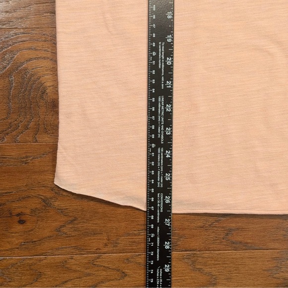 Strangers Only Mens Peach T-Shirt BASE-0610SS22 Limited Edition Large 21.5x26.5 - Picture 4 of 5